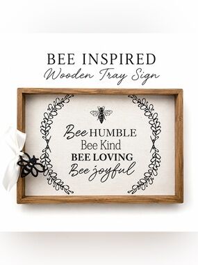 Bee Humble Serving Tray